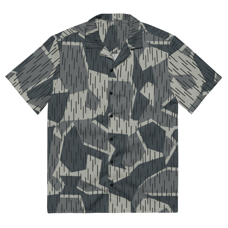Lunar Vector CAMO Unisex Short-Sleeve Button Shirt - 2XS