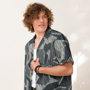 Lunar Vector CAMO Unisex Short-Sleeve Button Shirt