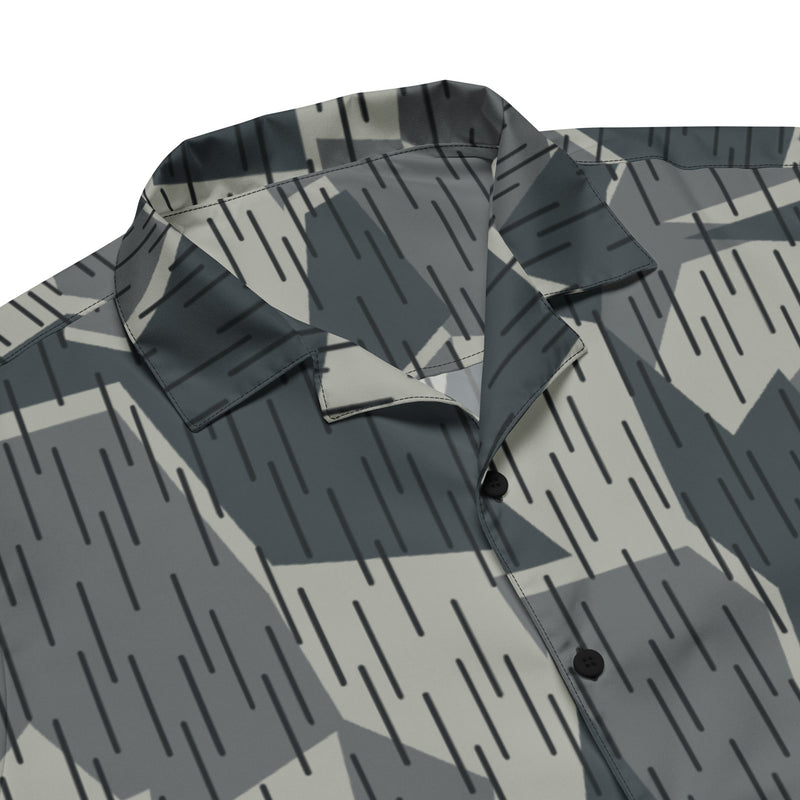 Lunar Vector CAMO Unisex Short-Sleeve Button Shirt