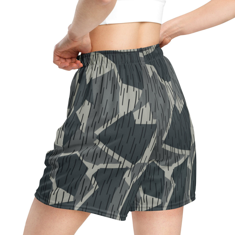 Lunar Vector CAMO Unisex Mesh Shorts