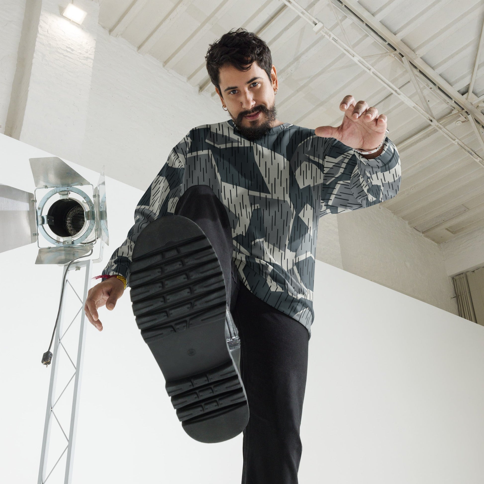 Ad Astra Moon Splittermuster Urban Movie CAMO Unisex Sweatshirt - Sweatshirts