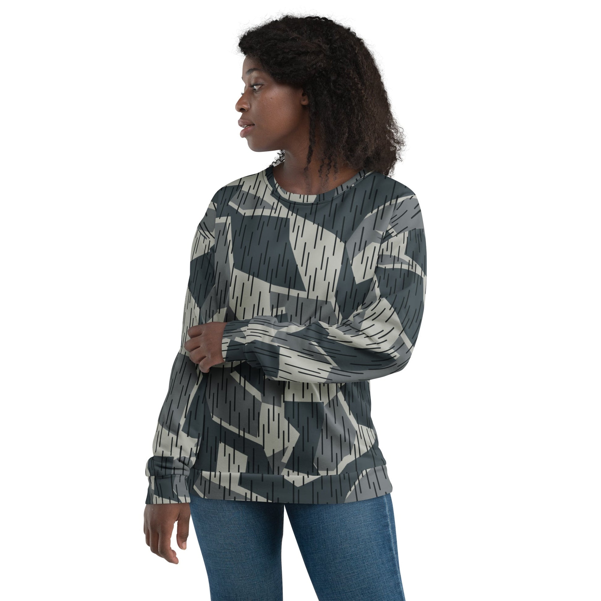 Ad Astra Moon Splittermuster Urban Movie CAMO Unisex Sweatshirt - Sweatshirts