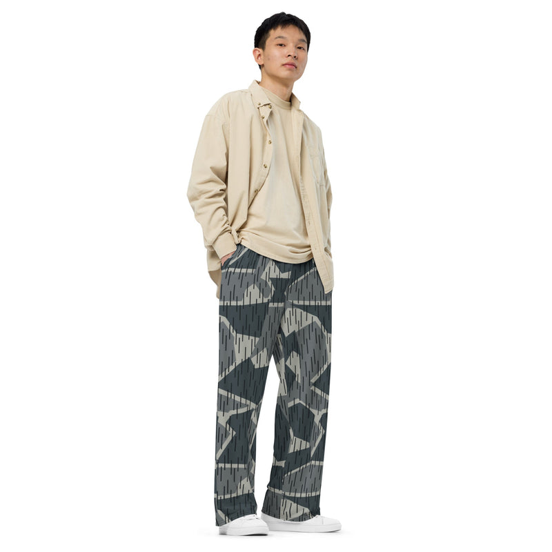 Lunar Vector CAMO Unisex Wide-Leg Leisure Pants