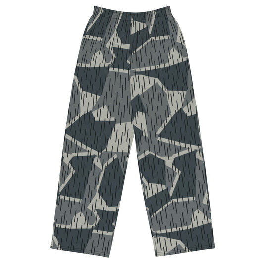 Ad Astra Moon Splittermuster Urban Movie CAMO unisex wide-leg pants - 2XS - Wide-leg Pants