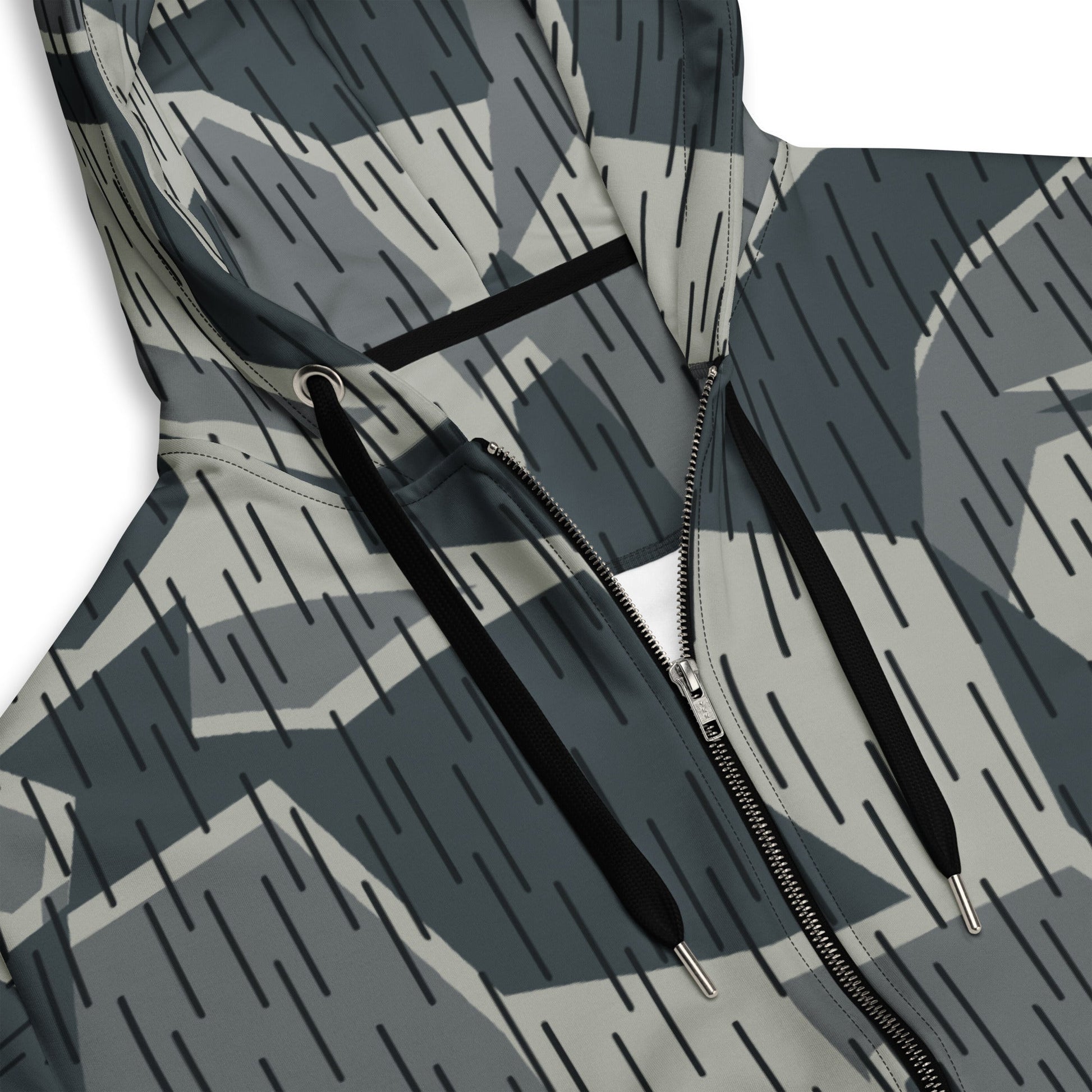 Ad Astra Moon Splittermuster Urban Movie CAMO Unisex zip hoodie - Zip Hoodies