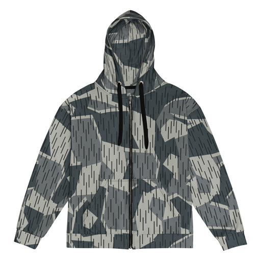 Lunar Vector CAMO Unisex Zip Hoodie - 2XS