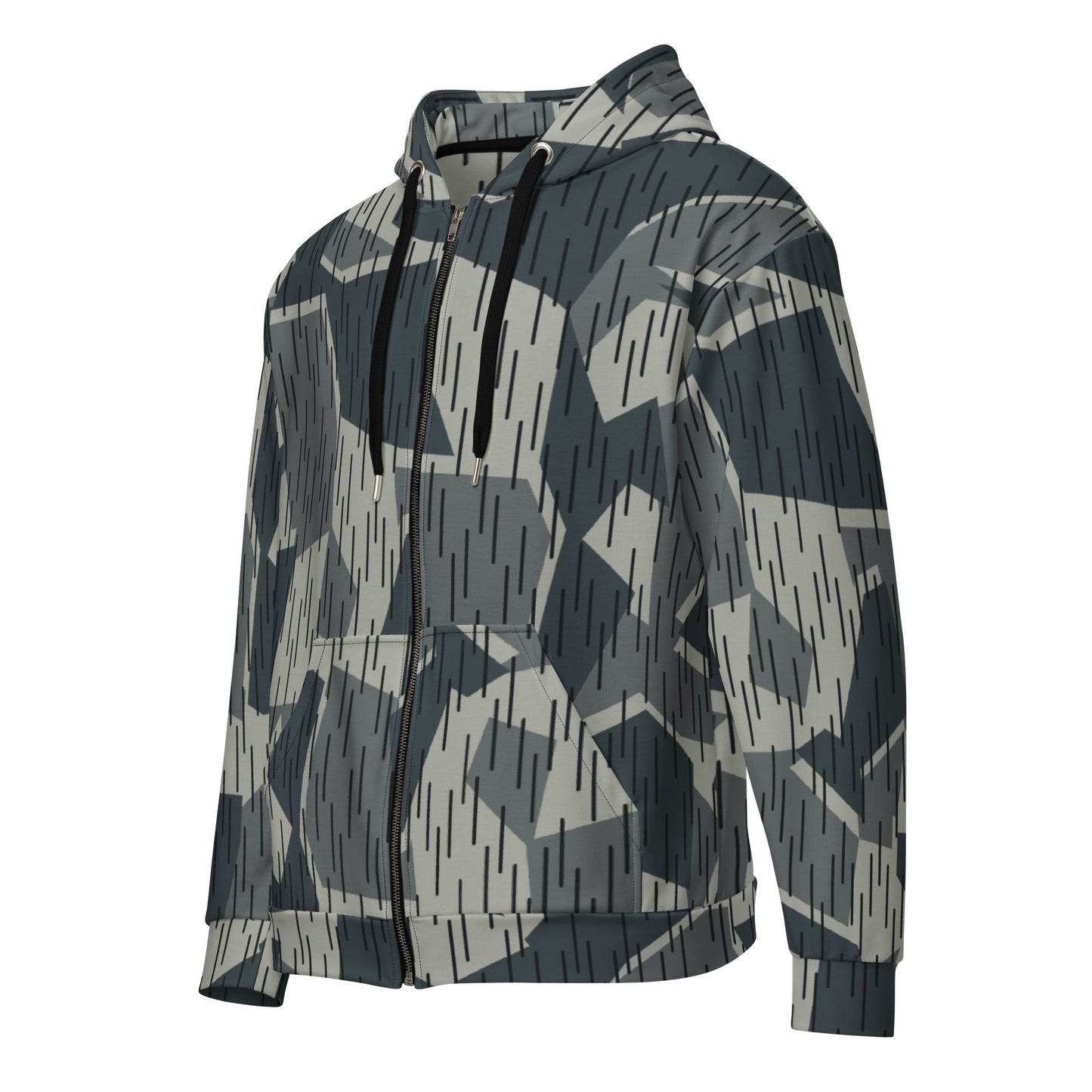 Ad Astra Moon Splittermuster Urban Movie CAMO Unisex zip hoodie - Zip Hoodies