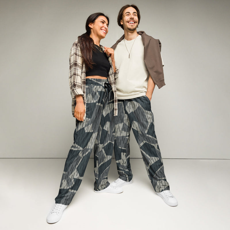 Lunar Vector CAMO Unisex Wide-Leg Joggers - 2XS