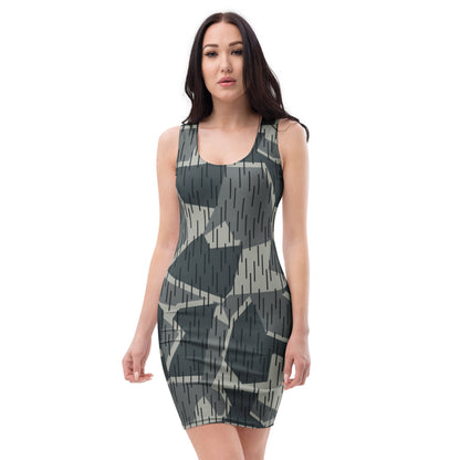 Ad Astra Moon Splittermuster Urban Movie CAMO Womens Bodycon Dress - XS