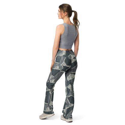 Ad Astra Moon Splittermuster Urban Movie CAMO Womens Flare Leggings