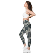 Lunar Vector CAMO Womens Leggings with Pockets - Women