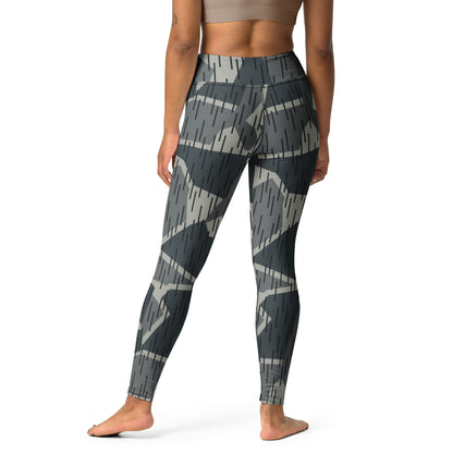 Ad Astra Moon Splittermuster Urban Movie CAMO Yoga Leggings - Womens