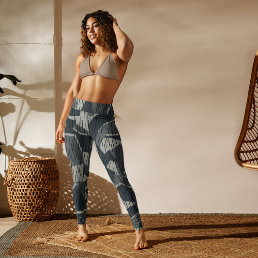 Ad Astra Moon Splittermuster Urban Movie CAMO Yoga Leggings - Womens