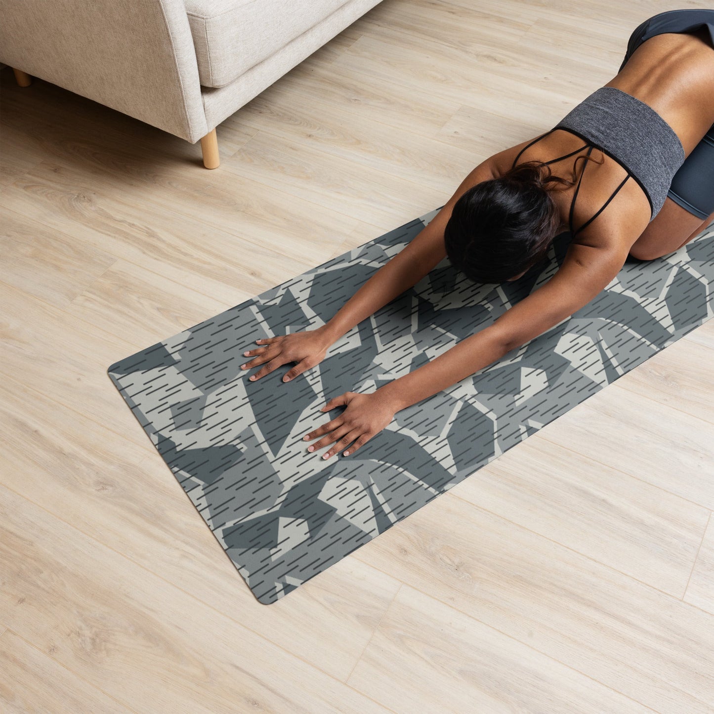 Ad Astra Moon Splittermuster Urban Movie CAMO Yoga Mat