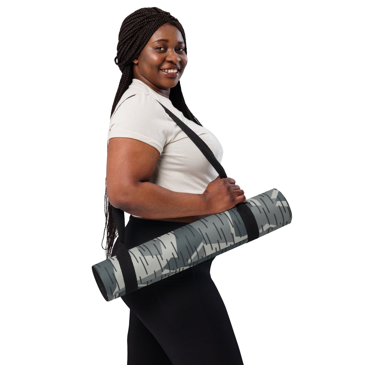 Ad Astra Moon Splittermuster Urban Movie CAMO Yoga Mat