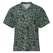 Duck Hunter Woodland Spot CAMO Unisex American Football Jersey - 2XS