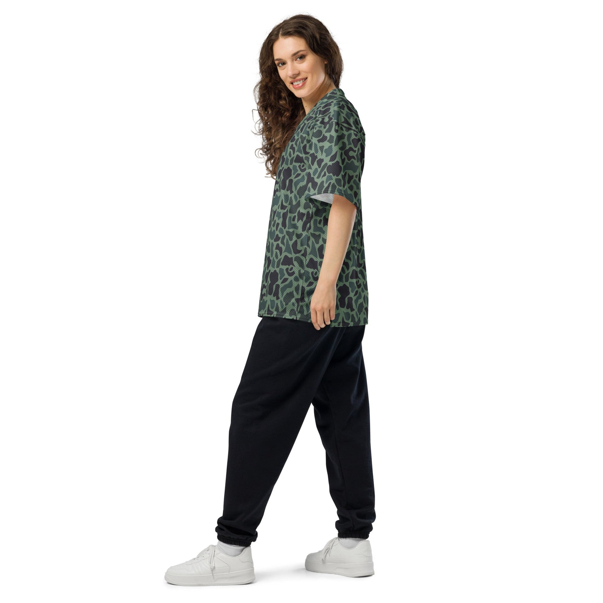 Afghanistan Duck Hunter Northern Alliance Spot CAMO American football jersey - Football Jersey