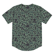 Duck Hunter Woodland Spot CAMO Unisex Baseball Jersey