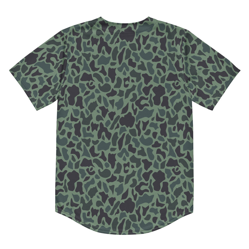 Duck Hunter Woodland Spot CAMO Unisex Baseball Jersey