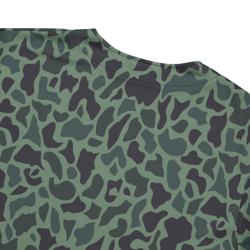 Duck Hunter Woodland Spot CAMO Unisex Baseball Jersey