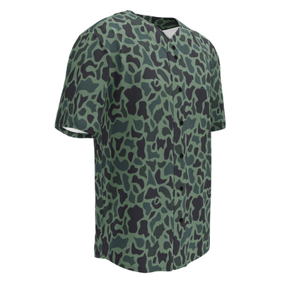Afghanistan Duck Hunter Northern Alliance Spot CAMO baseball jersey - Baseball Jerseys