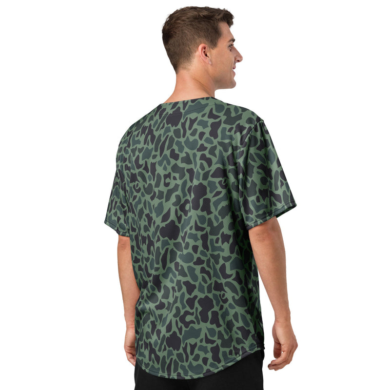 Duck Hunter Woodland Spot CAMO Unisex Baseball Jersey
