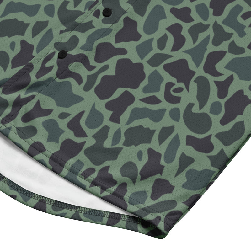 Duck Hunter Woodland Spot CAMO Unisex Baseball Jersey