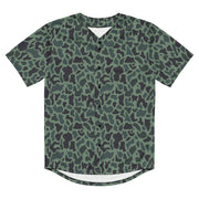 Duck Hunter Woodland Spot CAMO Unisex Baseball Jersey