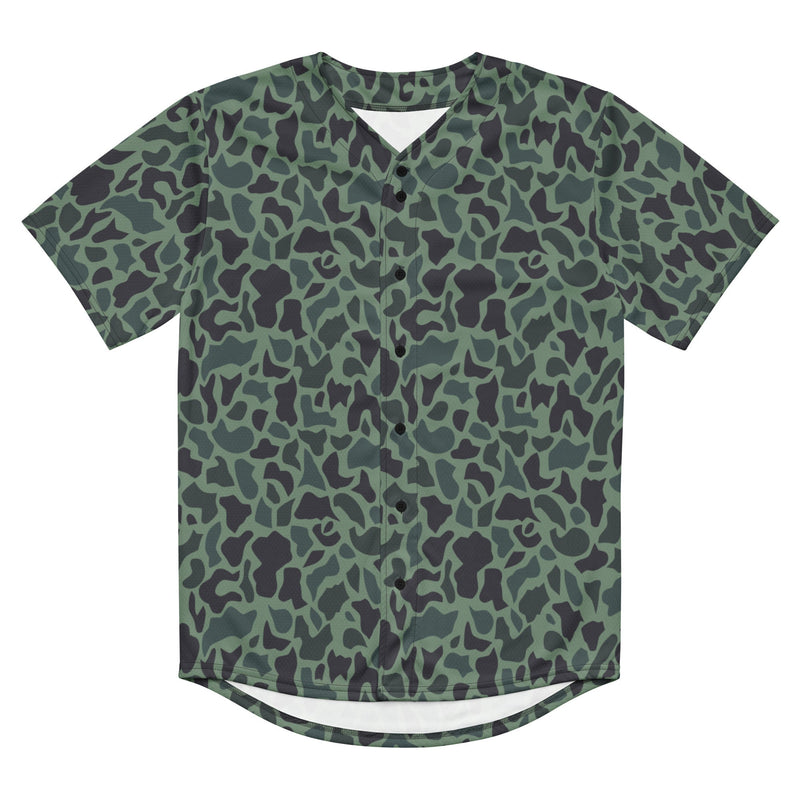 Duck Hunter Woodland Spot CAMO Unisex Baseball Jersey