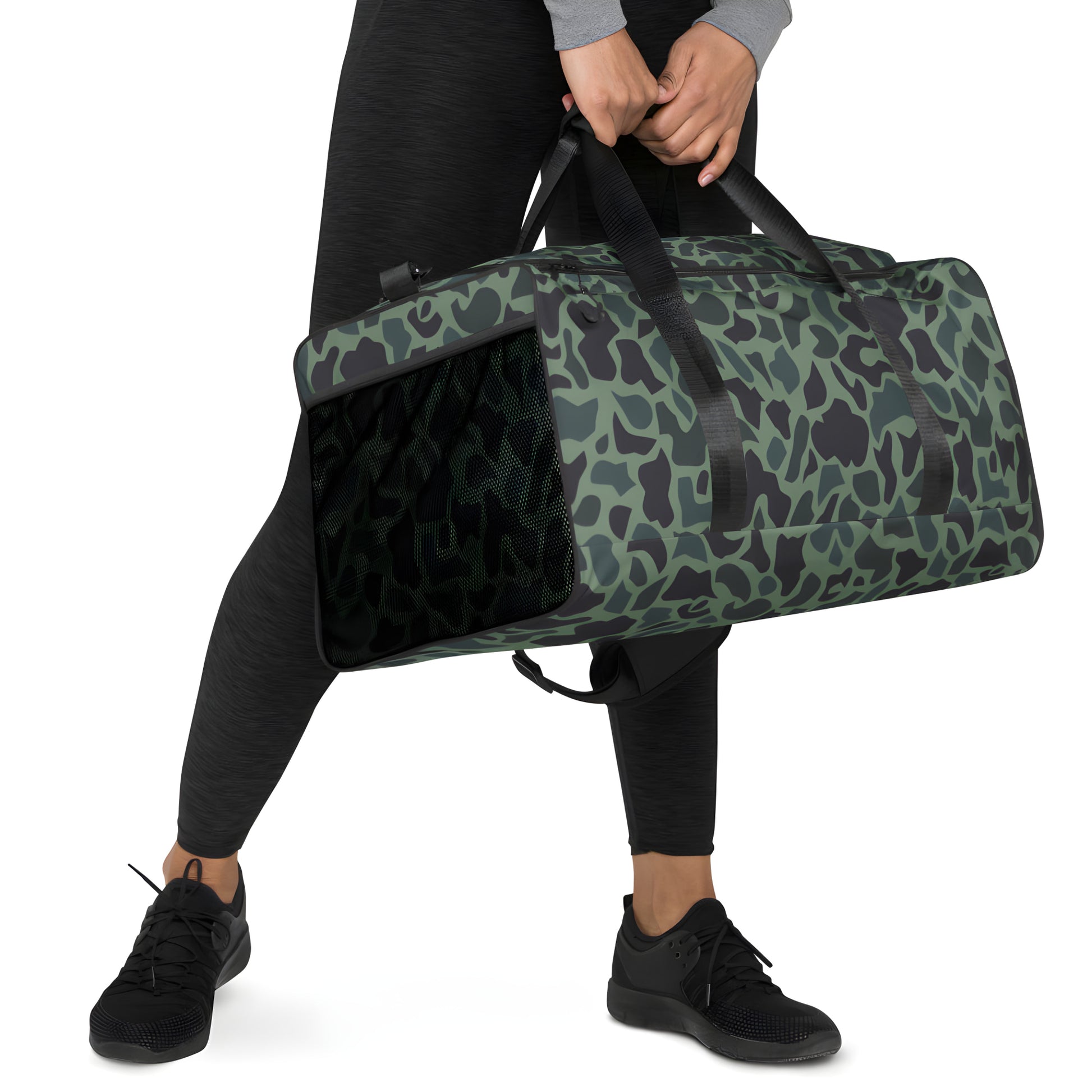Afghanistan Duck Hunter Northern Alliance Spot CAMO Duffle Bag