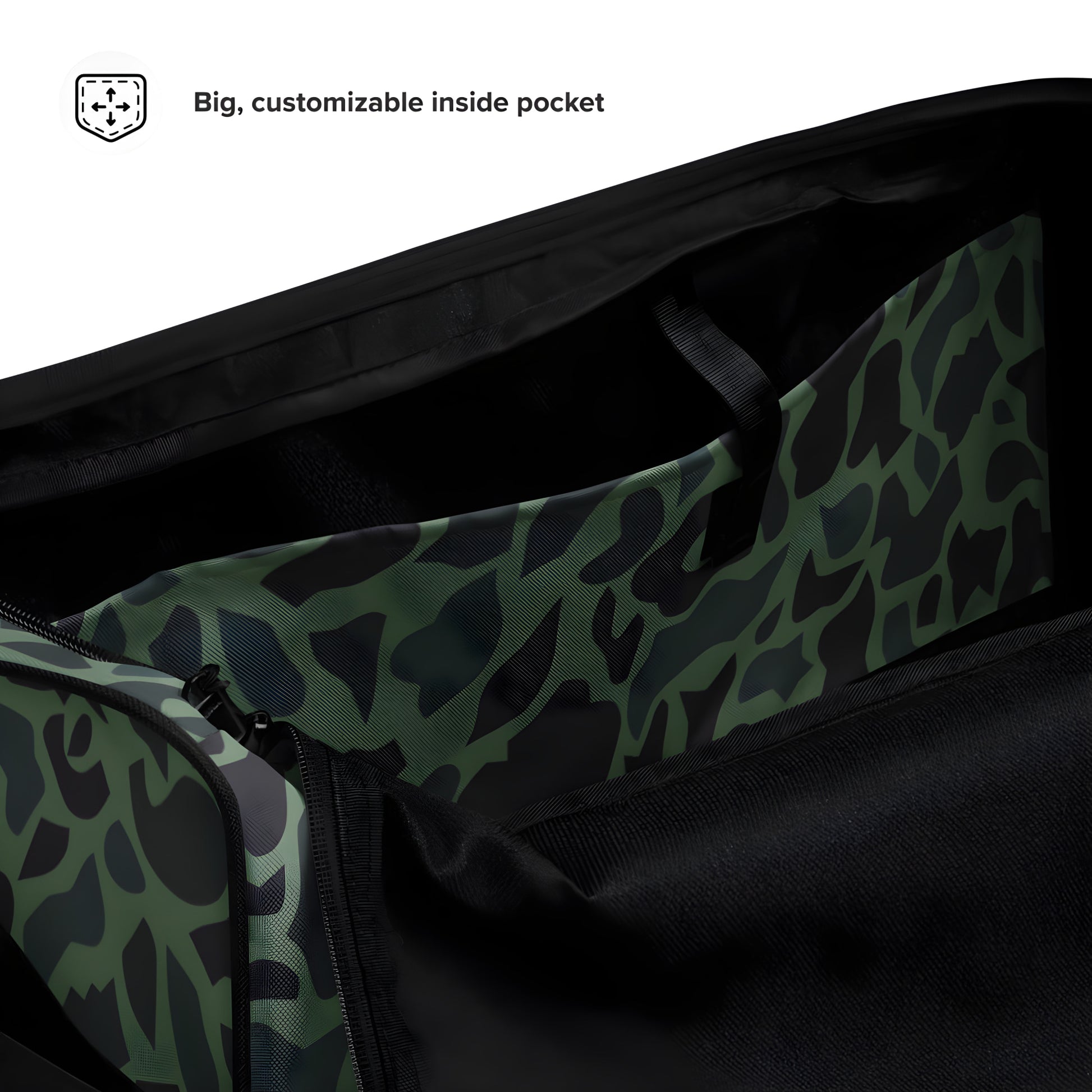 Afghanistan Duck Hunter Northern Alliance Spot CAMO Duffle Bag