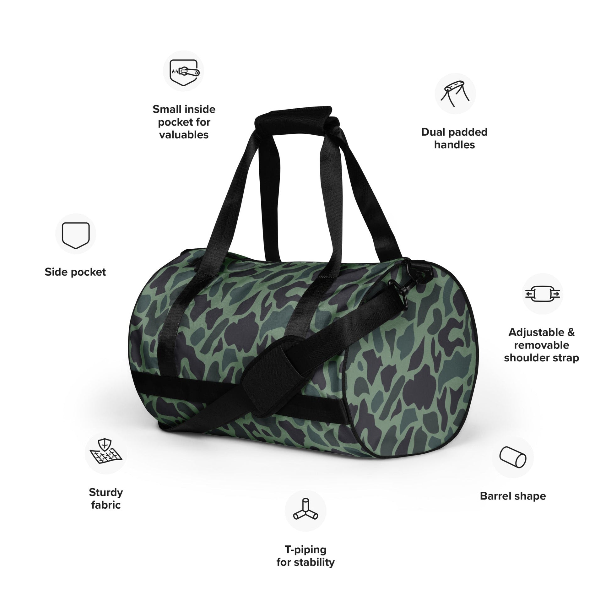 Afghanistan Duck Hunter Northern Alliance Spot CAMO gym bag - Gym Bags