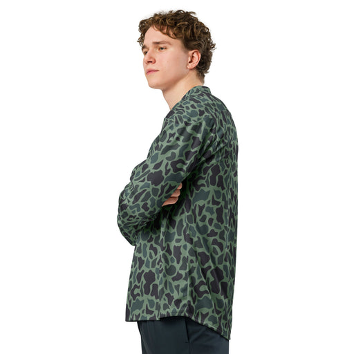 Duck Hunter Woodland Spot CAMO Unisex Hockey Fan Jersey - 2XS