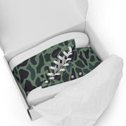 Duck Hunter Woodland Spot CAMO Mens High-Top Canvas Shoes