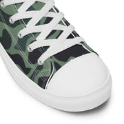 Duck Hunter Woodland Spot CAMO Mens High-Top Canvas Shoes