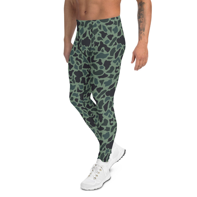 Duck Hunter Woodland Spot CAMO Mens Leggings - Men