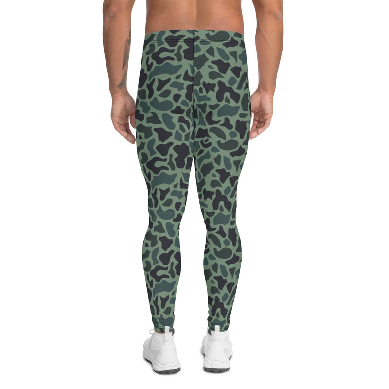Duck Hunter Woodland Spot CAMO Mens Leggings - Men