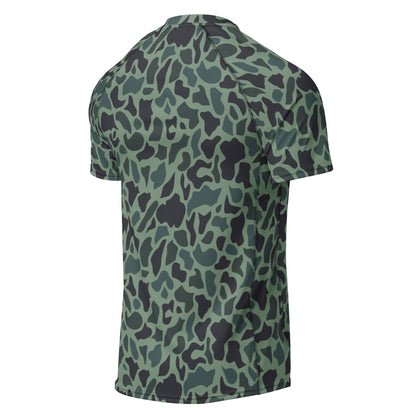 Afghanistan Duck Hunter Northern Alliance Spot CAMO Mens Short-Sleeve Rash Guard - Short-sleeve Guards
