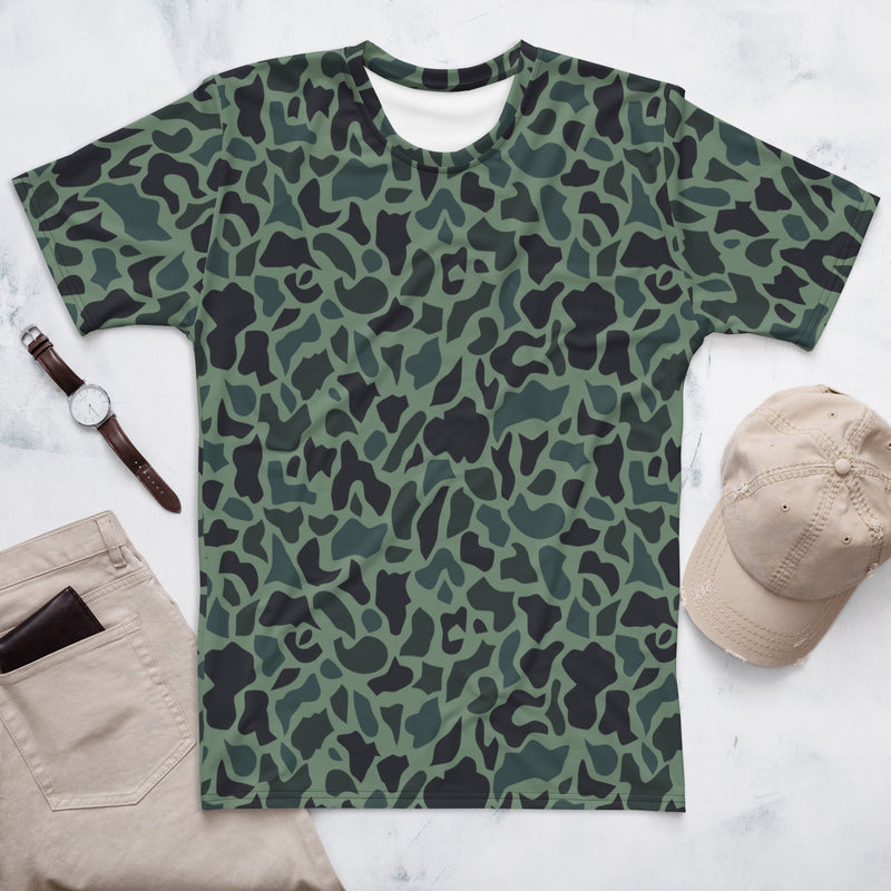 Duck Hunter Woodland Spot CAMO Mens T-Shirt - XS