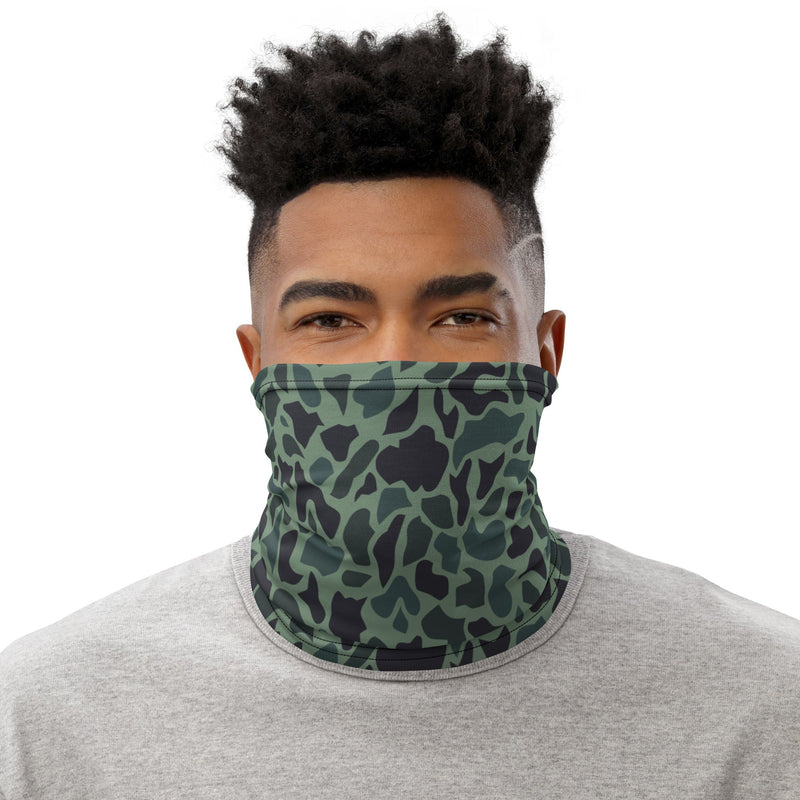 Duck Hunter Woodland Spot CAMO Neck Gaiter - Head