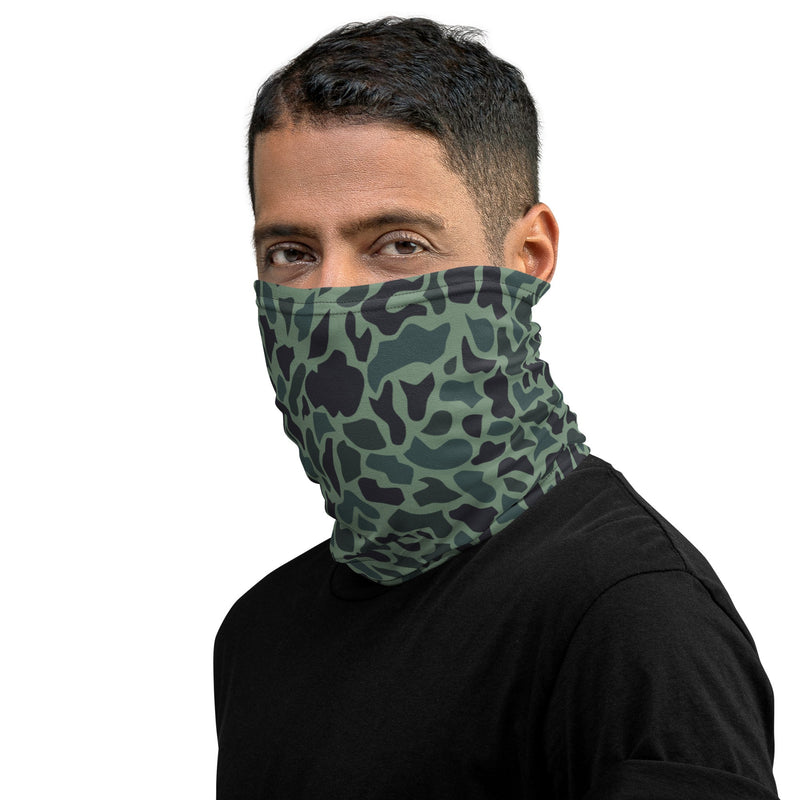 Duck Hunter Woodland Spot CAMO Neck Gaiter - Head