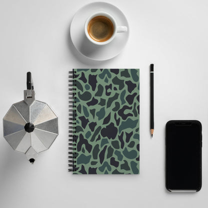 Afghanistan Duck Hunter Northern Alliance Spot CAMO Spiral notebook - Notebooks
