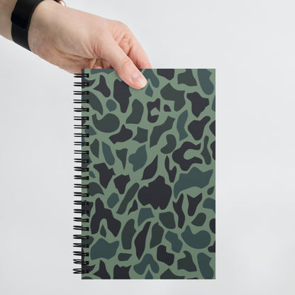Afghanistan Duck Hunter Northern Alliance Spot CAMO Spiral notebook - Notebooks