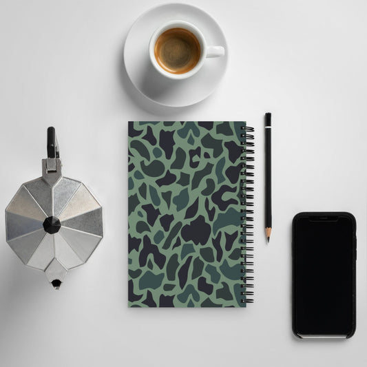 Afghanistan Duck Hunter Northern Alliance Spot CAMO Spiral notebook - Notebooks