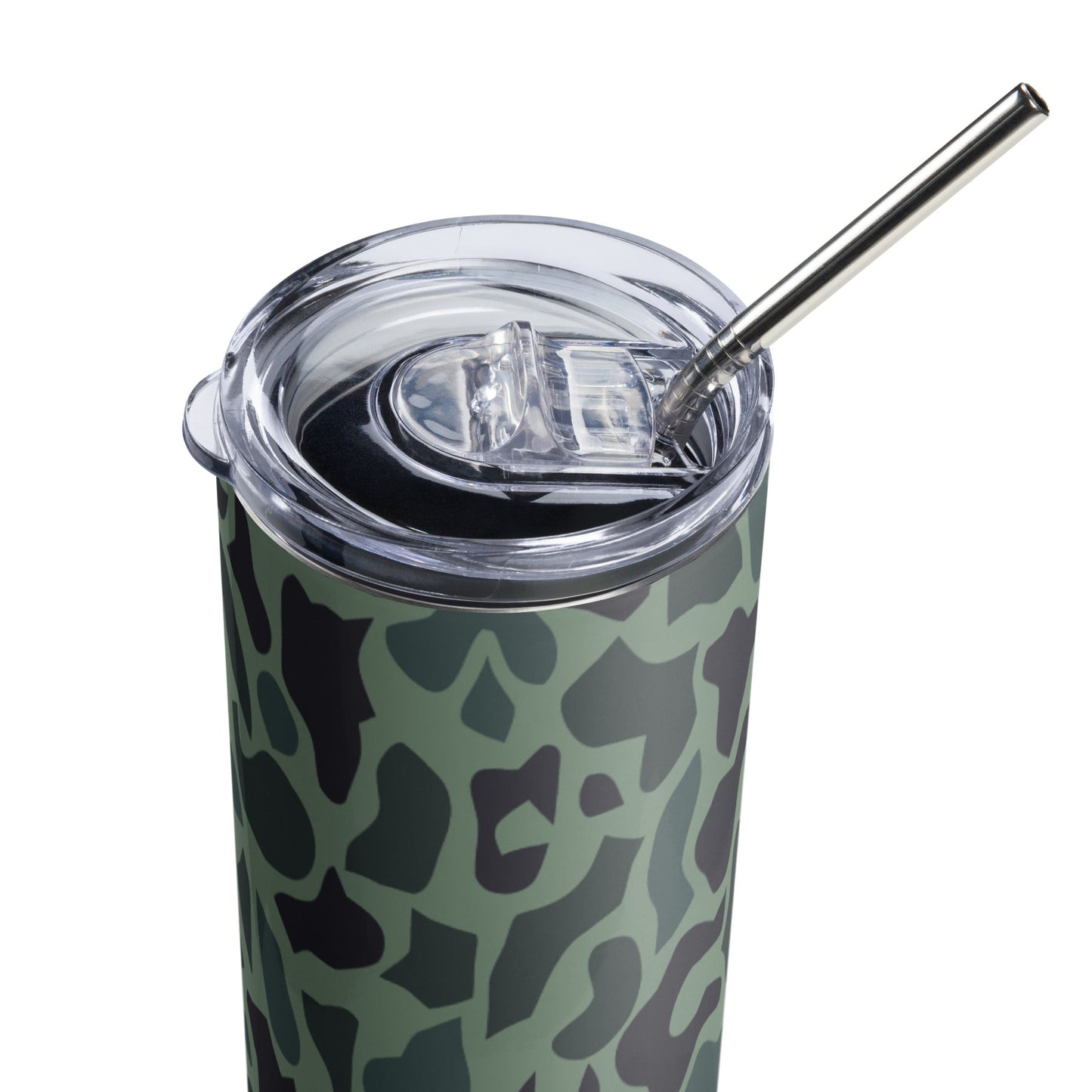 Afghanistan Duck Hunter Northern Alliance Spot CAMO Stainless steel tumbler - Steel Tumbler