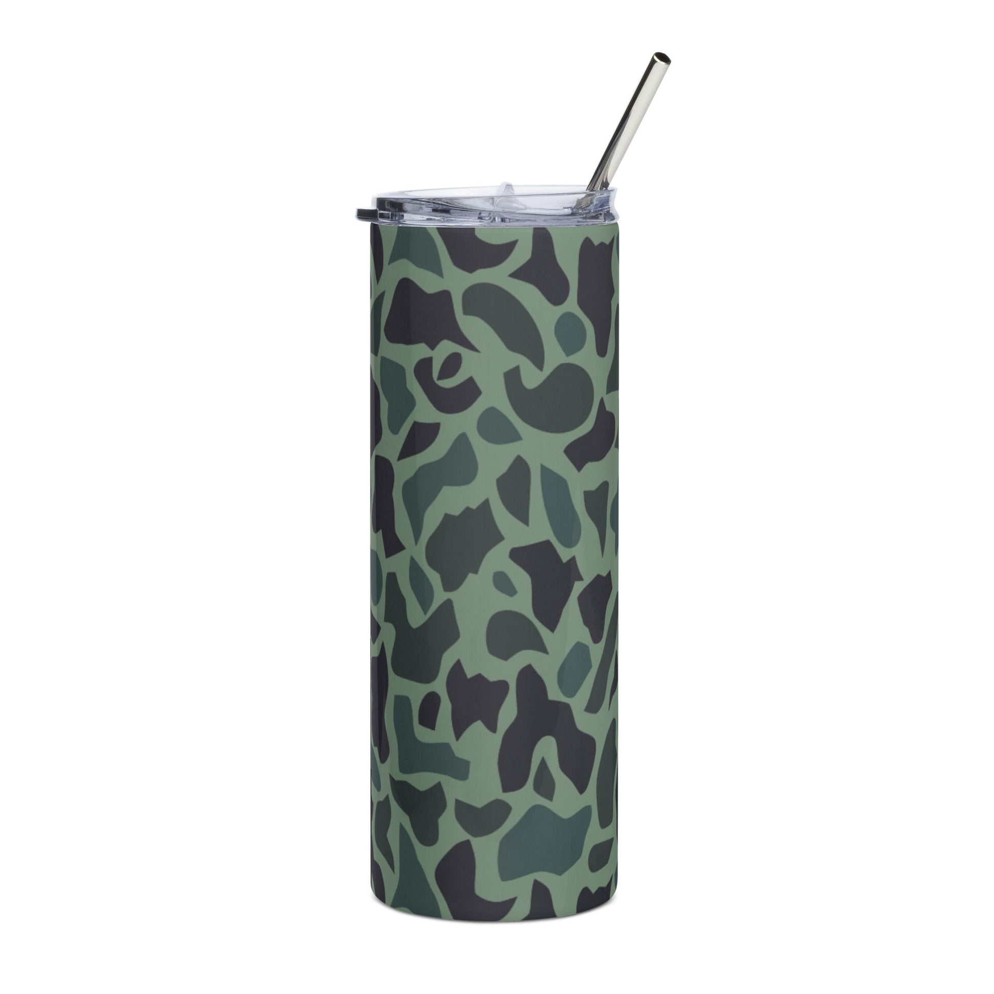 Afghanistan Duck Hunter Northern Alliance Spot CAMO Stainless steel tumbler - Steel Tumbler