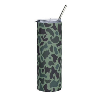 Afghanistan Duck Hunter Northern Alliance Spot CAMO Stainless steel tumbler - Steel Tumbler