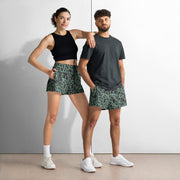 Duck Hunter Woodland Spot CAMO Unisex Athletic Shorts