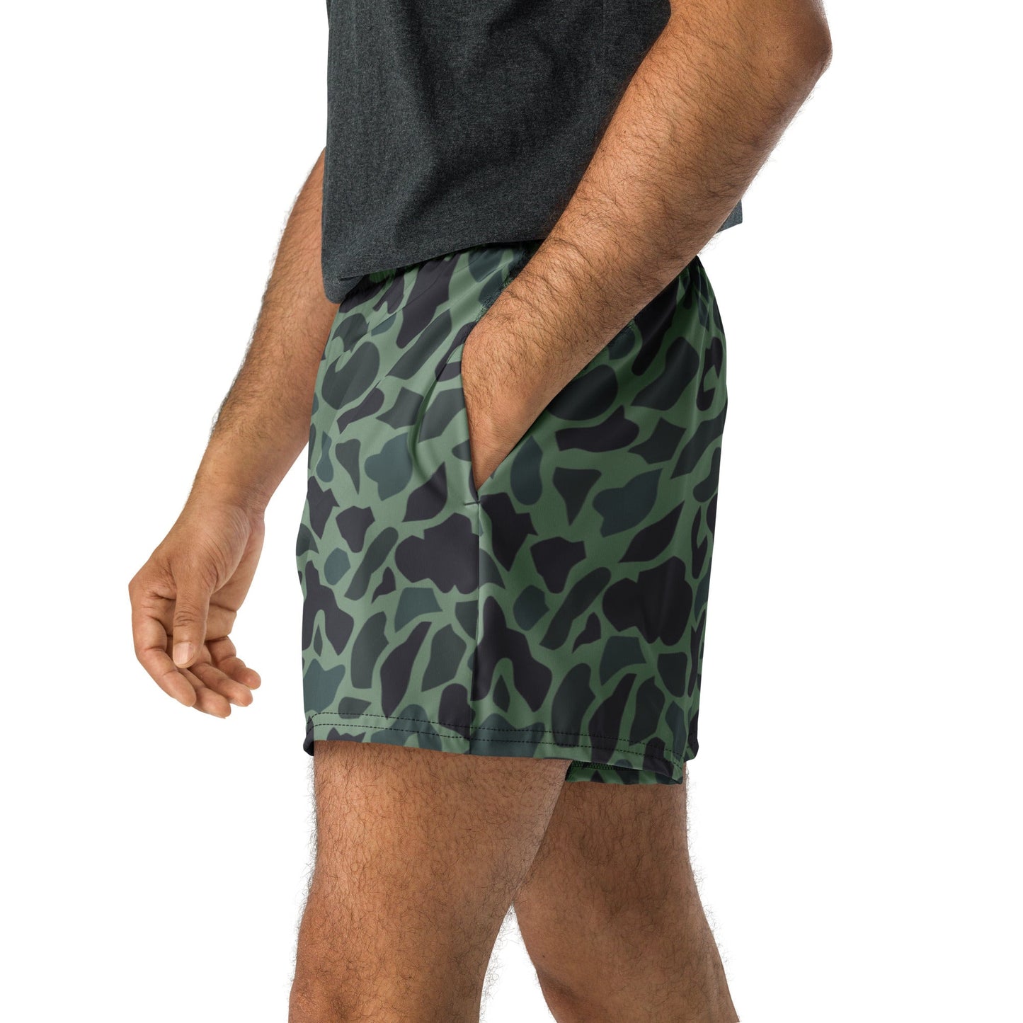 Afghanistan Duck Hunter Northern Alliance Spot CAMO Unisex Athletic Shorts - XS