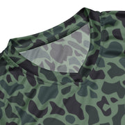 Duck Hunter Woodland Spot CAMO Unisex Basketball Jersey